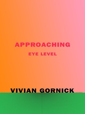 cover image of Approaching Eye Level